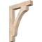Ekena Millwork Legacy Block Smooth Bracket, Douglas Fir, 5 1/2"W x 36"D x 48"H BKT06X36X48LEC05SDF - alternate 1